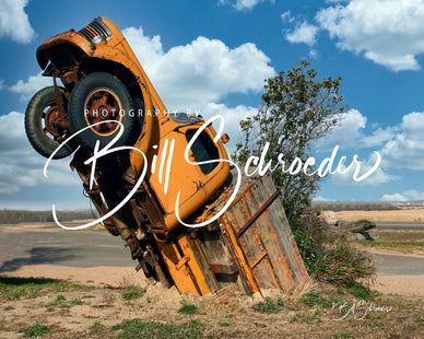 Buried Truck on Higway 12