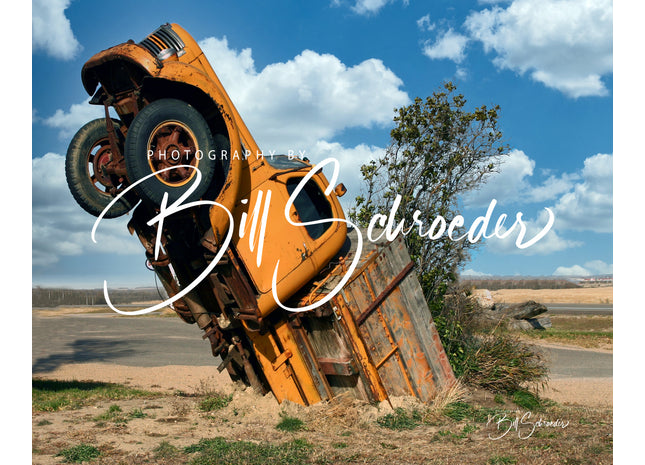 Buried Truck on Higway 12