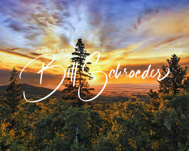 Cypress Hills Sunset at Bald Butte