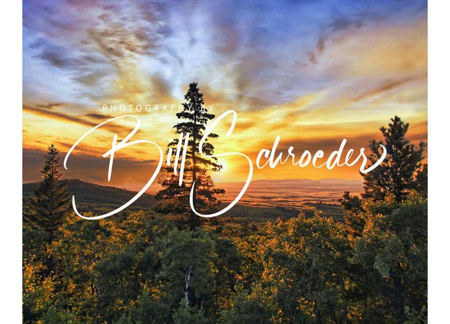 Cypress Hills Sunset at Bald Butte