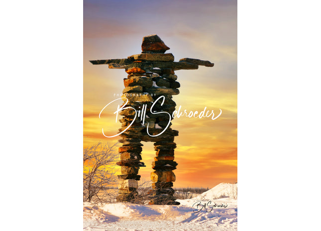 Kuujuuaq Inuksuk at Sunset