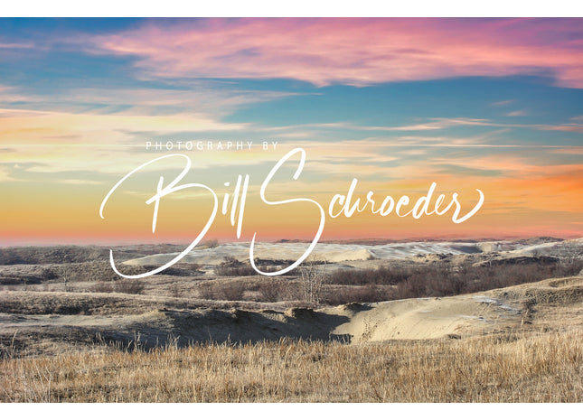 Saskatchewan's Great Sandhills on a Frosty Morning